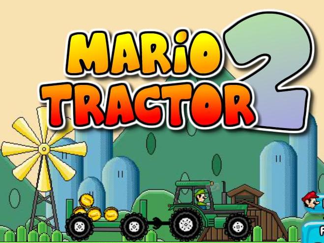 super mario tractor 2 flash game online